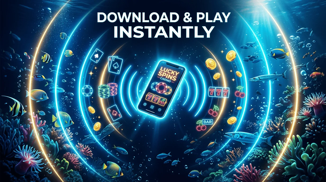 Winshark Canada mobile casino app install screen